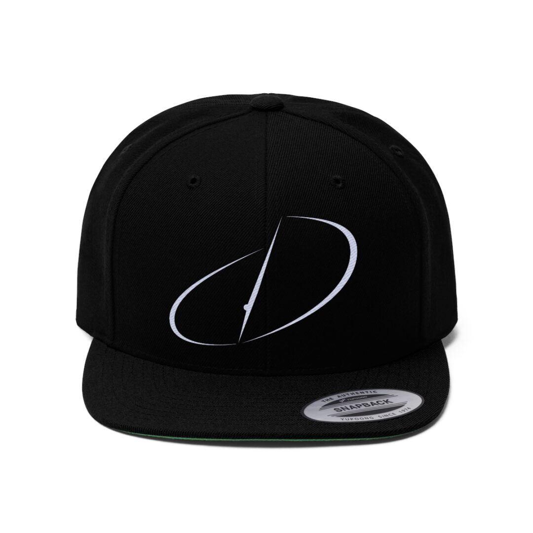 Logo Flat Bill Snap Back - Image 2