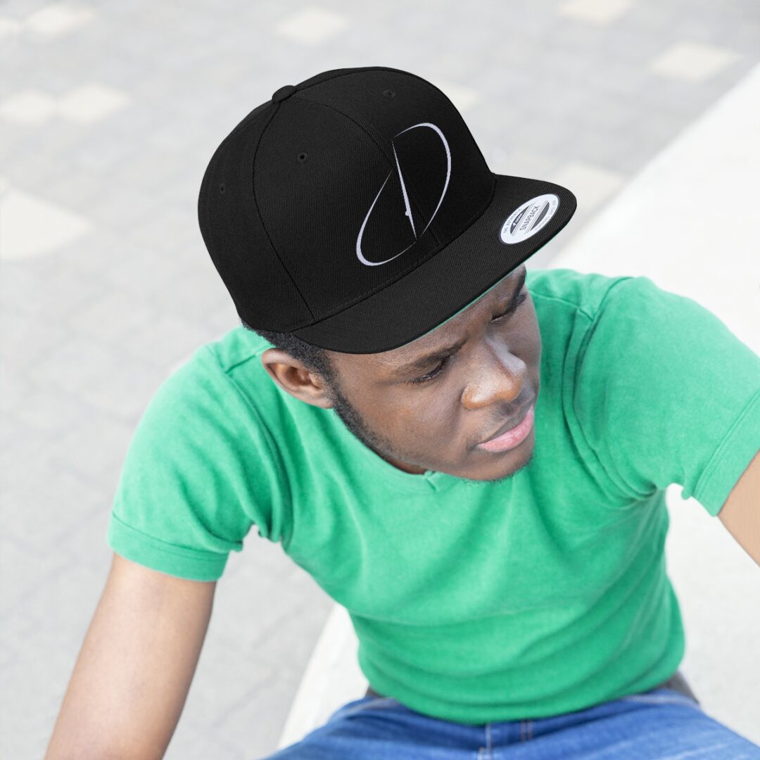 Logo Flat Bill Snap Back