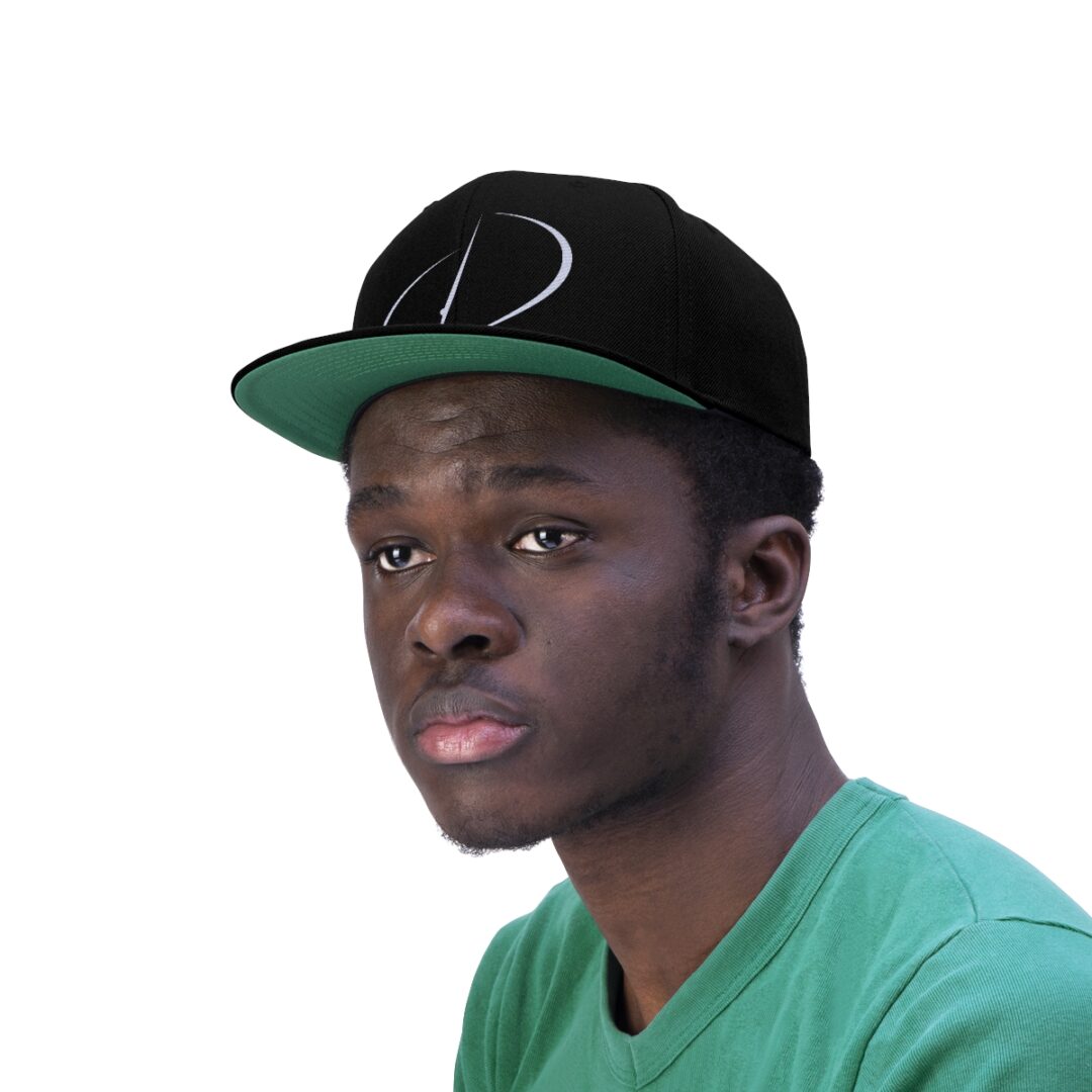 Logo Flat Bill Snap Back - Image 4
